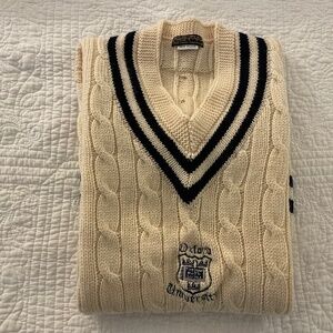 Oxford University Cricket Sweater